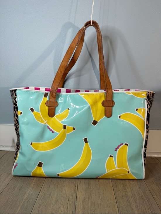 Consuela Handbags - Consuela Jumbo Bag Banana Leopard Print Fully Lined Oversized Tote